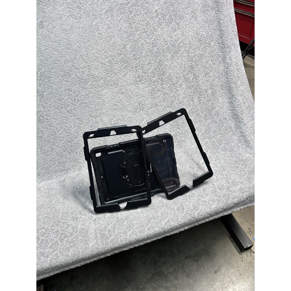 Seymac Stock Case For iPad 9th/8th/7th Gen 360°Strap Stand Screen Protector 10.2